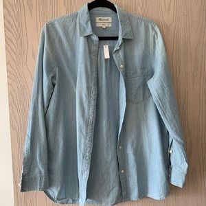 Madewell Chambray Classic denim button down